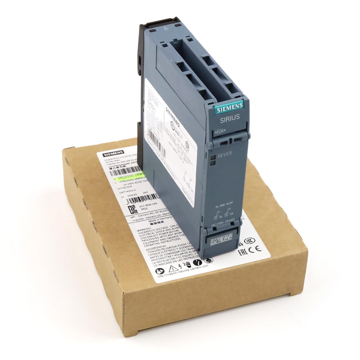Siemens Koppelrelais 3RQ2000-2BW00 OVP