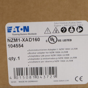 EATON Sammelschienen-Adapter NZM1-XAD160 104554 OVP