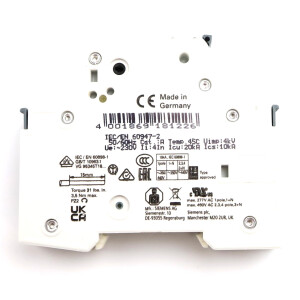 Siemens Leitungsschutzschalter 5SY4120-6 OVP