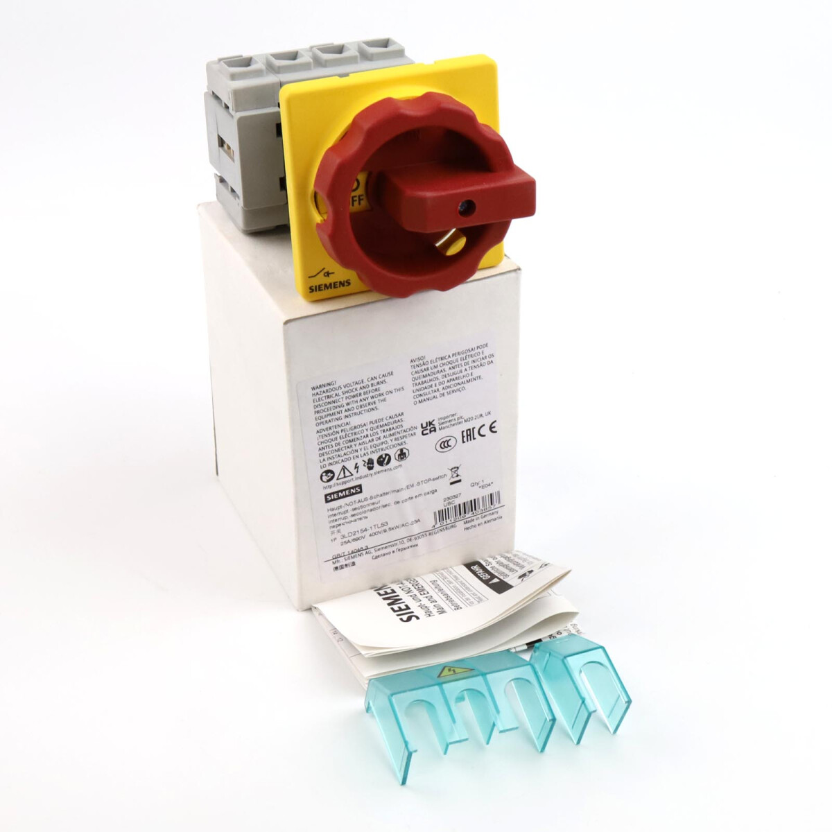 Siemens Lasttrennschalter 3LD2154-1TL53 OVP