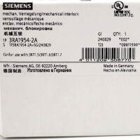 Siemens Mechanische Verriegelung 3RA1954-2A OVP