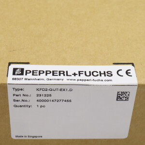 Pepperl+Fuchs Temperaturmessumformer KFD2-GUT-Ex1.D 231225 OVP