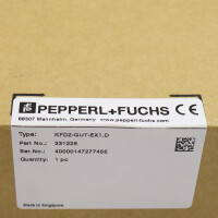 Pepperl+Fuchs Temperaturmessumformer KFD2-GUT-Ex1.D 231225 OVP
