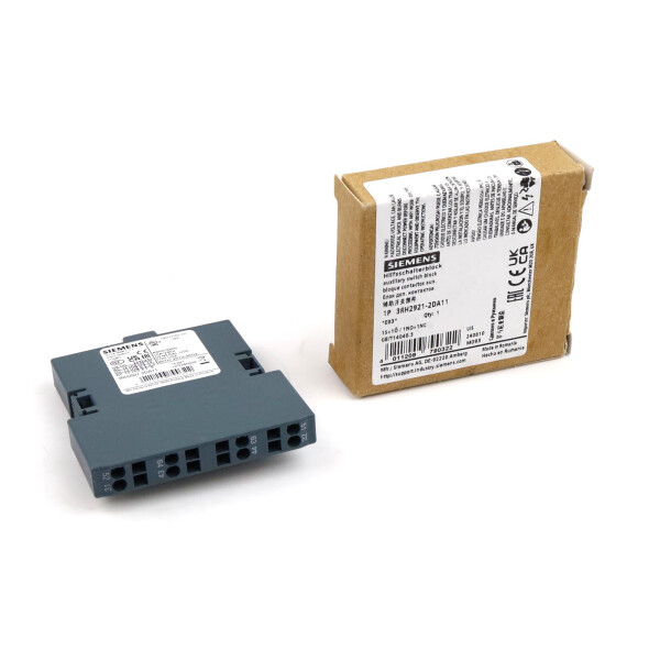 Siemens Hilfsschalterblock 3RH2921-2DA11 OVP