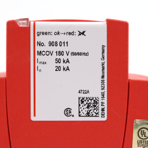 DEHN Überspannungs-Ableiter DG MU 3PY 480 4W+G R 908346 OVP