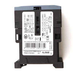 Siemens Leistungsschütz 3RT2015-1BB41 NOV