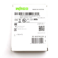 WAGO 4-Kanal-Analogeingang 750-471 OVP