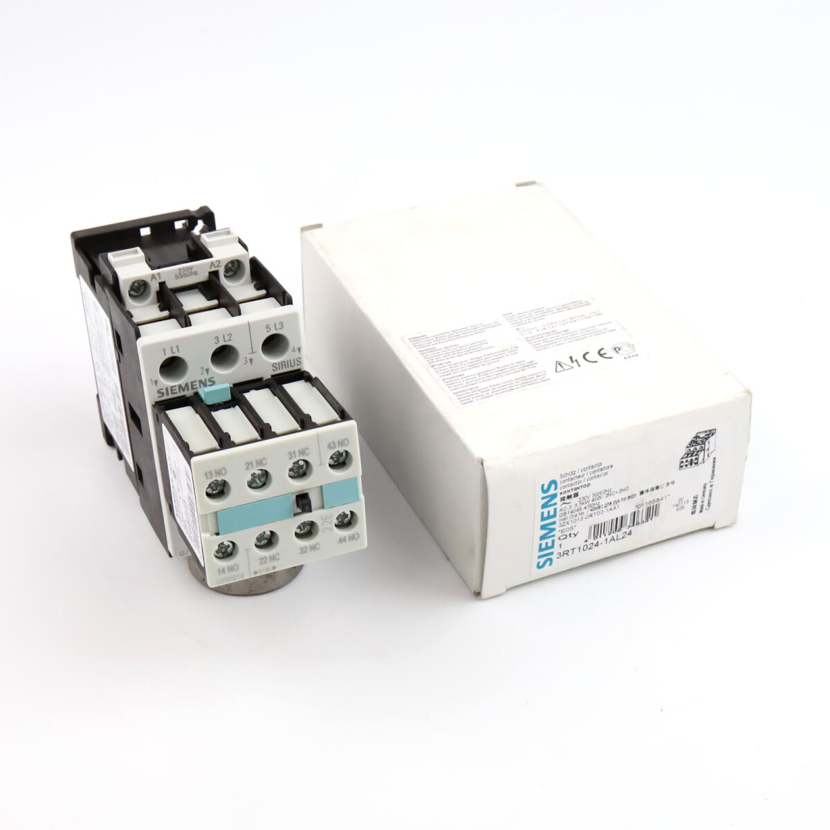 Siemens Leistungsschütz 3RT1024-1AL24 OVP