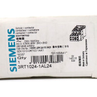 Siemens Leistungsschütz 3RT1024-1AL24 OVP