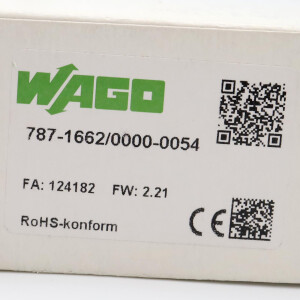 WAGO Elektronischer Schutzschalter 787-1662/0000-0054 OVP