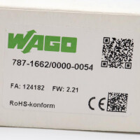 WAGO Elektronischer Schutzschalter 787-1662/0000-0054 OVP