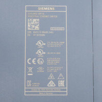 Siemens Scalance XB112  IE Switch 6GK5112-0BA00-2AB2 FS:02 NOV