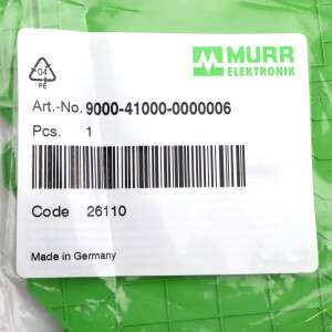Murr Elektronik Mico Pro Abdeckplatten Set 9000-41000-0000006 (4Stk.) OVP