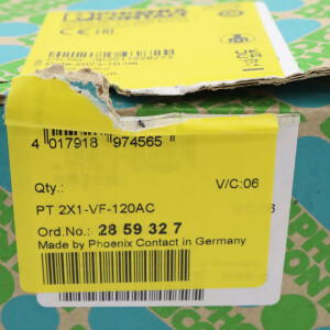 Phoenix Contact Überspannungsschutzgerät PT 2X1-VF-120AC 2859327 (6Stk.) OVP