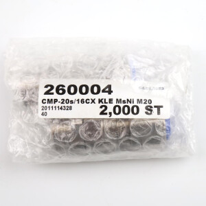 STAHL Kabelverschraubung CMP-20s/16CX KLE MsNi M20 260004 (2Stk.) OVP