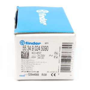 Finder Industrierelais 55.34.9.024.5090 (3Stk.) OVP