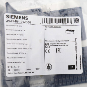 Siemens Klemmenabdeckung 3VA9481-0WD30 OVP