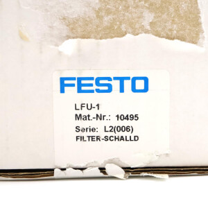 Festo Filter-Schalldämpfer LFU-1 10495 OVP