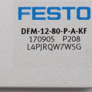 Festo Führungszylinder DFM-12-80-P-A-KF 170905 GEB