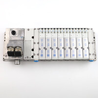 Festo Ventilinsel 51E-F34GCQP-D+GS 32P-XCD-N-MBHBHBHBHU-8KS+4T 530411 OVP