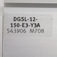 Festo Mini-Schlitten DGSL-12-150-E3-Y3A 543906 OVP