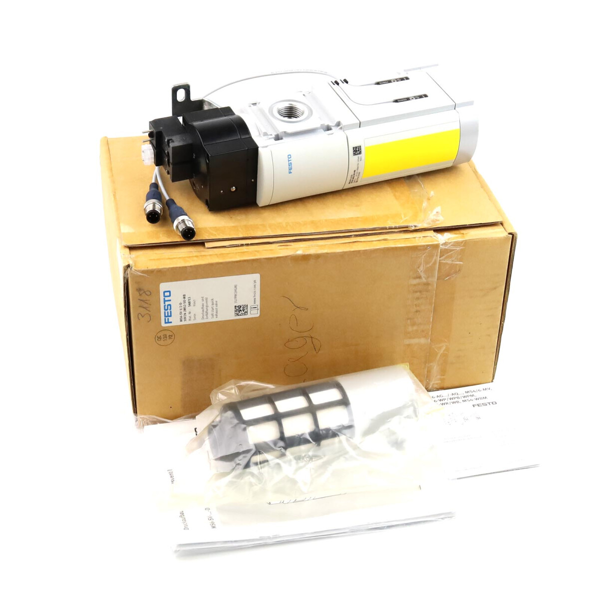Festo Druckaufbau- und Entlüftungsventil MS6-SV-1/2-D-1