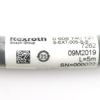 Rexroth Anschlussleitung S-EXT-005-S-S 0608740121 5m OVP