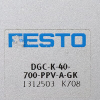 Festo Linearantrieb DGC-K-40-700-PPV-A-GK 1312503 NOV