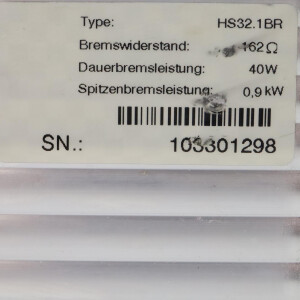 LUST Bremswiderstand HS32.1BR GEB