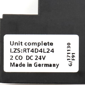 Siemens Steckrelais Komplettgerät LZS:RT4D4L24 (5Stk.) OVP