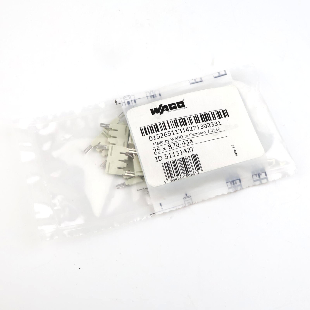 WAGO Brücker 870-434 (25Stk.) OVP