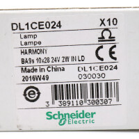 Schneider Electric Glühlampe DL1CE024 030030 (10Stk.) OVP