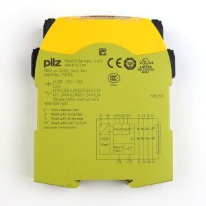 Pilz Not-Aus Schaltgerät PNOZ s4 24VDC 3n/o 1n/c 750104 GEB
