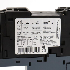 Siemens Leistungsschalter 3RV2011-1JA25 GEB