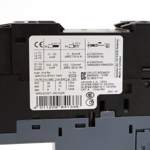 Siemens Leistungsschalter 3RV2021-4EA25 GEB