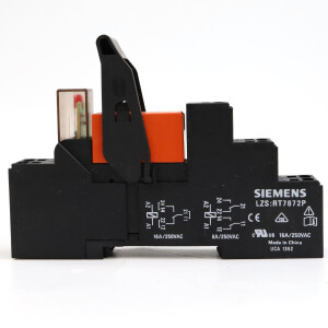 Siemens Steckrelais Komplettgerät LZS:RT3D4L24 (6Stk.) GEB