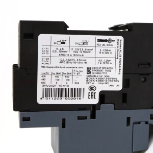 Siemens Leistungsschalter 3RV2021-1EA10 GEB