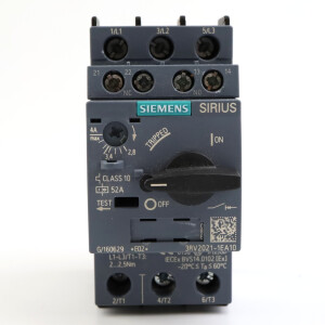 Siemens Leistungsschalter 3RV2021-1EA10 GEB
