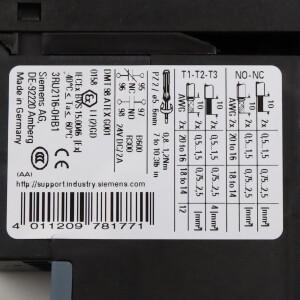 Siemens Überlastrelais 3RU2116-0HB1 NOV