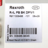 Rexroth PROFIBUS-Buskoppler R-IL PB BK DP/V1 MNR: R911308486 NOV