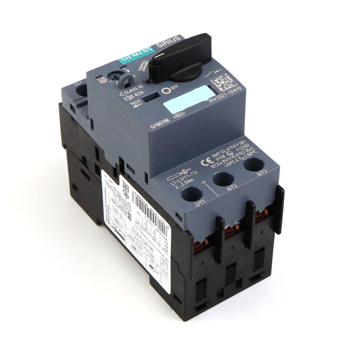 Siemens Leistungsschalter 3RV2021-1DA10 NOV