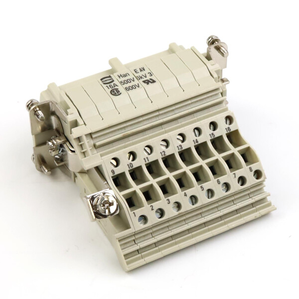 Harting Einsatz Han 16E-AV-F-RECHTS-MK 09330164735 NOV
