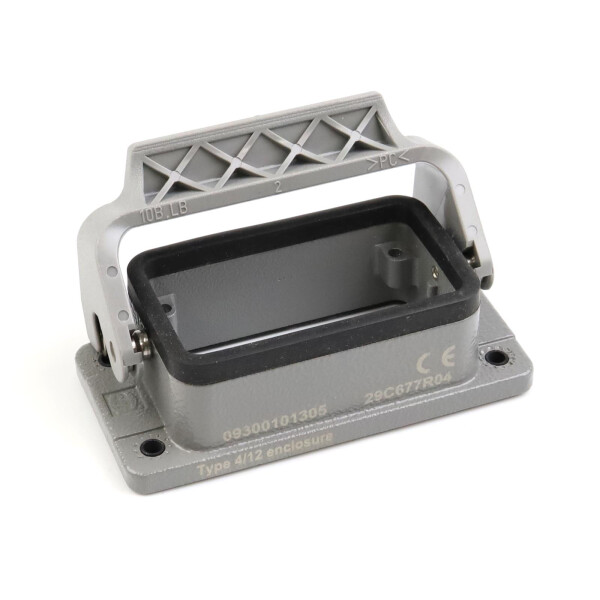 Harting Anbaugehäuse Han 10B-agg-LB IP67 09300101305 GEB