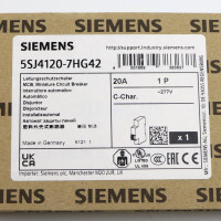 Siemens Leitungsschutzschalter 5SJ4120-7HG42 OVP