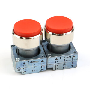 Siemens Drucktaster 3SB3 500-0BA21 (2Stk.) NOV
