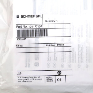 SCHMERSAL Drucktaster EDRZ40RT 101177107 SIE