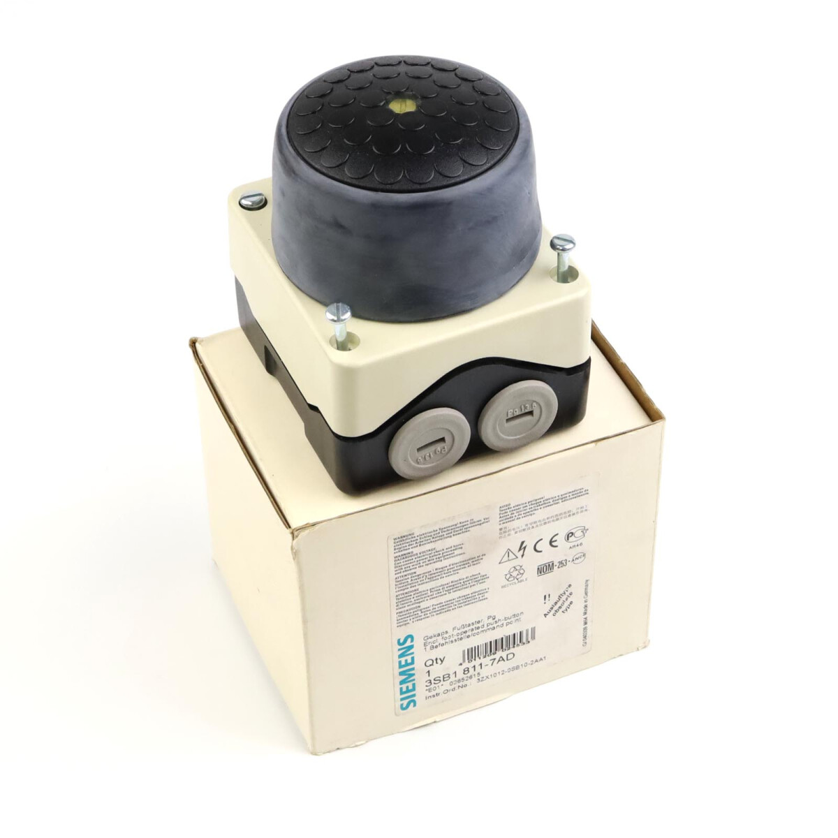 Siemens Fusstaster 3SB1811-7AD OVP