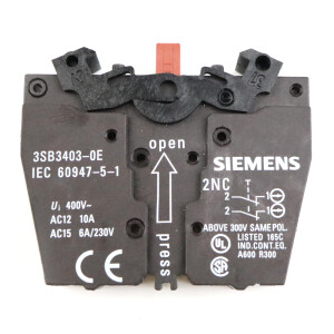 Siemens Schaltelement 3SB3403-0E NOV