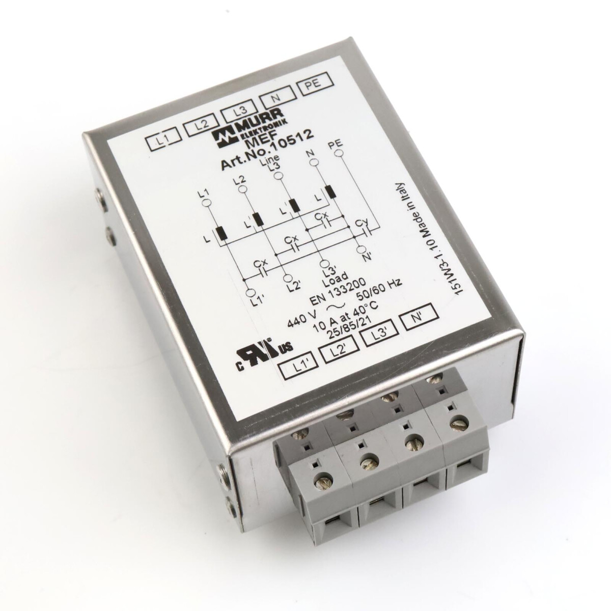 MURR ELEKTRONIK Netzentstörfilter 10512 GEB