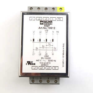 MURR ELEKTRONIK Netzentstörfilter 10512 GEB